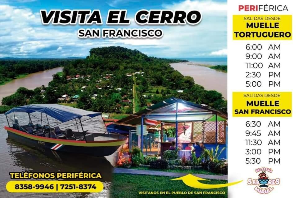 Cabanas Daneysha Tortuguero Eksteriør billede